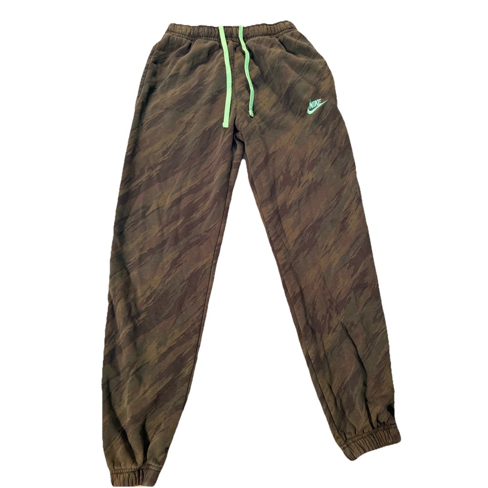 Mens Nike Camo Fleece Jogger Sweatpants size S